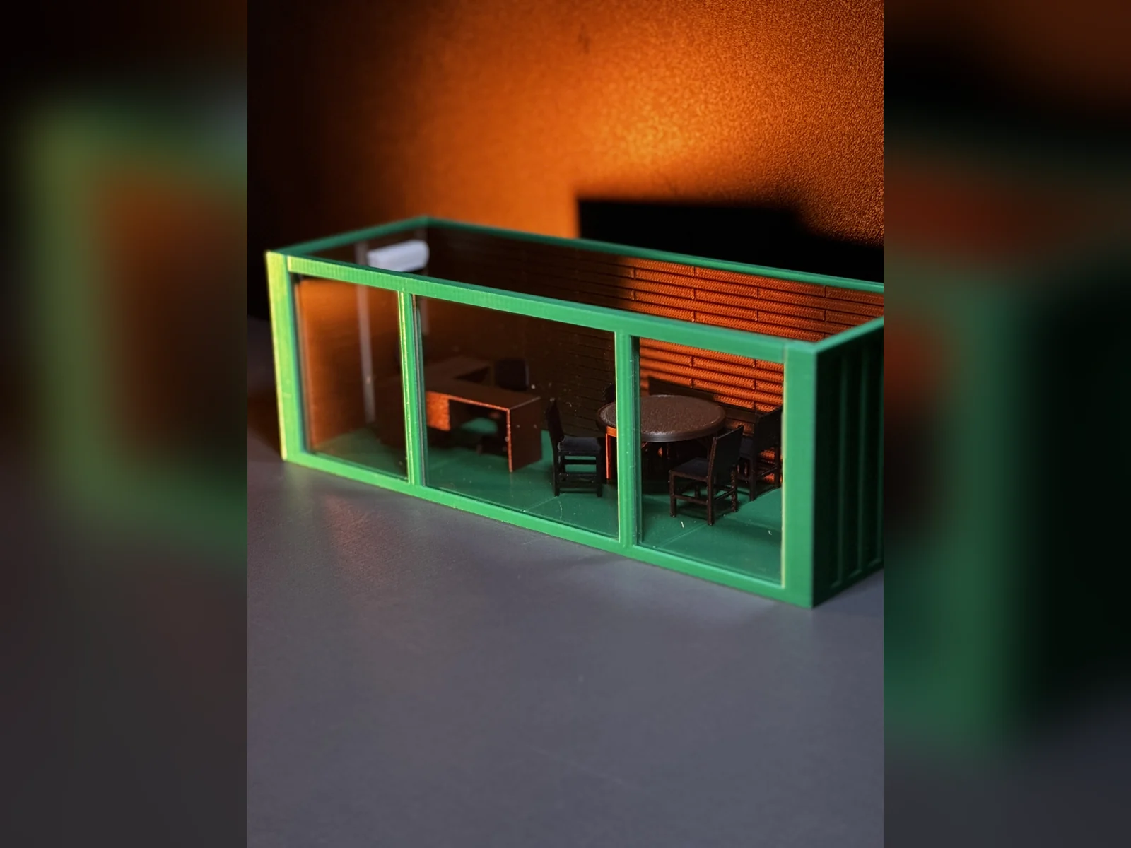 Miniatura de Escritório Container